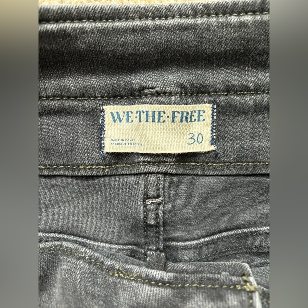 NWT Free People We the Free After Dark Mid Rise Flare Vintage Black Size… - Picture 13 of 14
